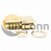SMA Connector Assembly Female Straight Standard SMT Panel Mount Gold Plating