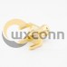 MCX Coaxial Connector Standard Male Straight Gold Plating Panel Mount Through Hole MCX Coaxial Connector Standard Male Straight Gold Plating Panel Mount Through Hole