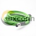 M12 Sensor Cable D Coding 4 Pin Male To RJ45 8P8C Male Straight Double Ended Cable 2M AWG22