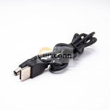 USB A Connector Pinout To DC Male Straight Cable Length 100CM USB A Connector Pinout To DC Male Straight Cable Length 100CM