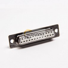Standard 25 Pin Female D SUB Connector Solder Type for Cable Standard 25 Pin Female D SUB Connector Solder Type for Cable