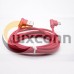 Right Angle Micro USB Plug To USB Male Red Charging Cable Right Angle Micro USB Plug To USB Male Red Charging Cable