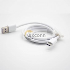 USB Charging Cable Adapter USB To Type C White Charging Cable USB Charging Cable Adapter USB To Type C White Charging Cable