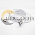 USB Charging Cable Adapter USB To Type C White Charging Cable USB Charging Cable Adapter USB To Type C White Charging Cable
