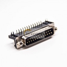 Standard 25 Pin Connectors Right Angled Through Hole for PCB Mount Standard 25 Pin Connectors Right Angled Through Hole for PCB Mount