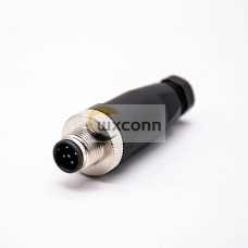 10pcs M12 5Pin Male A-Code Field Installable Screw Termination Unshield 10pcs M12 5Pin Male A-Code Field Installable Screw Termination Unshield