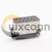 15 Pin D SUB Female Right Angled Through Hole for PCB Mount Black 15 Pin D SUB Female Right Angled Through Hole for PCB Mount Black