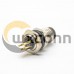 M8 4 Pin Male Connector Back Mount Waterproof Receptacles Straight PCB Mount Solder Type M8 4 Pin Male Connector Back Mount Waterproof Receptacles Straight PCB Mount Solder Type