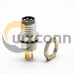 M8 4 Pin Male Connector Back Mount Waterproof Receptacles Straight PCB Mount Solder Type M8 4 Pin Male Connector Back Mount Waterproof Receptacles Straight PCB Mount Solder Type
