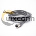 M12 5Pin Extension Cable Male A Code Straight Connector Molded Cable 2M AWG22 M12 5Pin Extension Cable Male A Code Straight Connector Molded Cable 2M AWG22