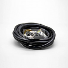 M12 Connector Extension Cable 8Pin Male A Code Straight Molded Cable 2M AWG24 M12 Connector Extension Cable 8Pin Male A Code Straight Molded Cable 2M AWG24