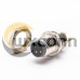 M8 Socket 3 Pin Waterproof Male Straight Rear Blukhead Dip Type PCB Mount M8 Socket 3 Pin Waterproof Male Straight Rear Blukhead Dip Type PCB Mount