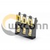 Battery Connector Pin 3 Pin 2.0MM Pitch PCB Mount Power Supply Connection Shrapnel Battery Connector Pin 3 Pin 2.0MM Pitch PCB Mount Power Supply Connection Shrapnel