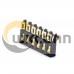 Battery Holder PCB 6 Pin 2.0MM Pitch Gold Plating Horizontal Battery Connector Battery Holder PCB 6 Pin 2.0MM Pitch Gold Plating Horizontal Battery Connector