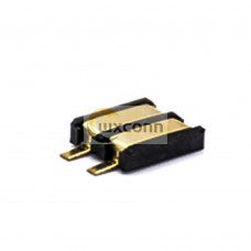Battery Holder 2 Pin 2.5MM Pitch Gold Plating SMT Mobile Phone Lithium Battery Connector Battery Holder 2 Pin 2.5MM Pitch Gold Plating SMT Mobile Phone Lithium Battery Connector