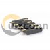 4 Pin Connector Battery 1.6H 2.5PH SMT Gold-plated 3U Anti-oxidation Battery Contacts