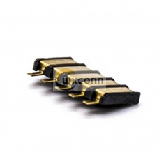 Battery Connectors 2.5MM Pitch 5 Pin Gold Plating SMT Power Supply Connection Shrapnel Battery Connectors 2.5MM Pitch 5 Pin Gold Plating SMT Power Supply Connection Shrapnel