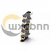 Battery Connectors 2.5MM Pitch 5 Pin Gold Plating SMT Power Supply Connection Shrapnel Battery Connectors 2.5MM Pitch 5 Pin Gold Plating SMT Power Supply Connection Shrapnel