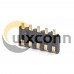 Battery Connectors 2.5MM Pitch 5 Pin Gold Plating SMT Power Supply Connection Shrapnel Battery Connectors 2.5MM Pitch 5 Pin Gold Plating SMT Power Supply Connection Shrapnel