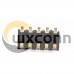 Battery Connectors 2.5MM Pitch 5 Pin Gold Plating SMT Power Supply Connection Shrapnel Battery Connectors 2.5MM Pitch 5 Pin Gold Plating SMT Power Supply Connection Shrapnel