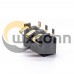Battery Holder Lithium Ion Battery Connector Gold Plating 3 Pin 2.5PH 3.5H PCB Mount Battery Holder Lithium Ion Battery Connector Gold Plating 3 Pin 2.5PH 3.5H PCB Mount