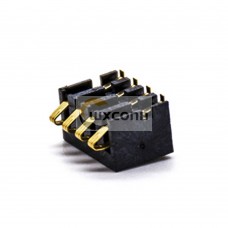 Battery Receptacle PCB Mount 6.7H 2.5 PH 4 Pin Handheld Device Dedicated Battery Connector