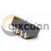 Battery Holder PCB Mount Gold Plating 2.5PH 5.4H 4 Pin Mobile Phone Lithium Battery Connector Battery Holder PCB Mount Gold Plating 2.5PH 5.4H 4 Pin Mobile Phone Lithium Battery Connector