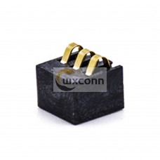 3 Pin Battery Connector Pinout 5.5H PCB Mount 2.5PH Battery Contact Shrapnel 3 Pin Battery Connector Pinout 5.5H PCB Mount 2.5PH Battery Contact Shrapnel