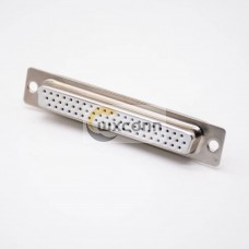 D Sub Solder Connector Stamped Straight Three Rows 62 Pin Standard Female DB Interface D Sub Solder Connector Stamped Straight Three Rows 62 Pin Standard Female DB Interface