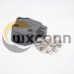 D Sub Shell Plastic Housing For D-sub 15Pin Black Dust Cover