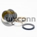 HRS Hirose Connector Male Receptacle 6 Pin Straight Back Mount Solder Cup HR10 Circular Push-Pull Connector
