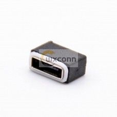 Female AB Type With Waterproof Ring IP66 MICRO USB Connector SMT Vertical Mounting 180 Degrees Female AB Type With Waterproof Ring IP66 MICRO USB Connector SMT Vertical Mounting 180 Degrees