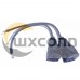IP67 Panel Mount USB 2.0 Type A Male to MX1.24 4Pin HSG Wire Terminal Conversion Cables IP67 Panel Mount USB 2.0 Type A Male to MX1.24 4Pin HSG Wire Terminal Conversion Cables