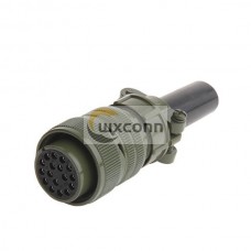 MS3106A20-29S Straight True MIL Threaded Cable Plug 17 Pin connector MS3106A20-29S Straight True MIL Threaded Cable Plug 17 Pin connector