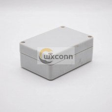 Plastic Electrical Enclosures Rectangle 58×83×33 Screw Fixation Waterproof Junction Box