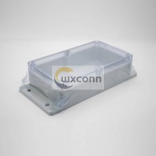 Waterproof Clear Plastic Box 90×158×60 With Transparent Cover With Ears ABS Plastic Enclosures