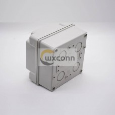 Waterproof ABS Plastic Electronic Box 100×100×70 Spacing 83×83 Plastic Shell Screw Fixation