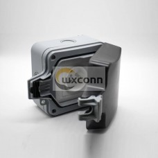 Waterproof Outdoor Electrical Outlet Box ABS Plastic Shell Snap-in Installation Customization Waterproof Outdoor Electrical Outlet Box ABS Plastic Shell Snap-in Installation Customization