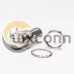 BNC Bulkhead Jack Right Angled Coaxial Connector Through Hole for PCB Mount BNC Bulkhead Jack Right Angled Coaxial Connector Through Hole for PCB Mount