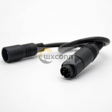MINI DIN Connector Cable Straight 6 Pin Male To Female Snap Connection Injection Cable 28AWG PVC 300mm MINI DIN Connector Cable Straight 6 Pin Male To Female Snap Connection Injection Cable 28AWG PVC 300mm