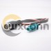 Fakra Z Type Connector Straight Male To GX12 4 Pin Male Assembly Wire Harness