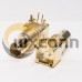 BNC Connector PCB Mount Right Angled Female Through Hole Gold Plating BNC Connector PCB Mount Right Angled Female Through Hole Gold Plating