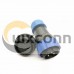 SP29 Series 3 pin Straight Plug&Socket Rear-nut Mount