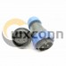 SP29 Series 3 pin Straight Plug&Socket Rear-nut Mount
