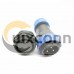 SP29 Series 3 pin Straight Plug&Socket Rear-nut Mount