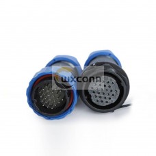 26 Pin Connectors SP29 Aviation Connector Straight Plug&Socket In-Line Type 26 Pin Connectors SP29 Aviation Connector Straight Plug&Socket In-Line Type