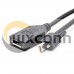 Mini Displayport to Displayport MDP Male with Screw lock to DP Female for Matrox 0.5MCable Mini Displayport to Displayport MDP Male with Screw lock to DP Female for Matrox 0.5MCable