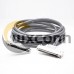 SCSI Cable Assembly Straight 100pin Male HPDB to HPCN Piercing Zinc Alloy Cable Length 5m SCSI Cable Assembly Straight 100pin Male HPDB to HPCN Piercing Zinc Alloy Cable Length 5m