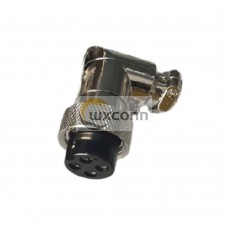 Waterproof Right Angle GX19 GX20 4Pin Female Plug Aviation Connector Waterproof Right Angle GX19 GX20 4Pin Female Plug Aviation Connector