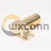 SMA Connector Type Right Angled Female Through Hole for PCB Mount SMA Connector Type Right Angled Female Through Hole for PCB Mount